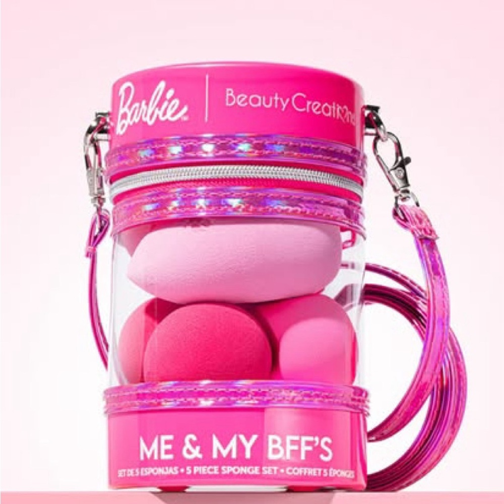 Barbie Beauty Creations Pink Sponge Set